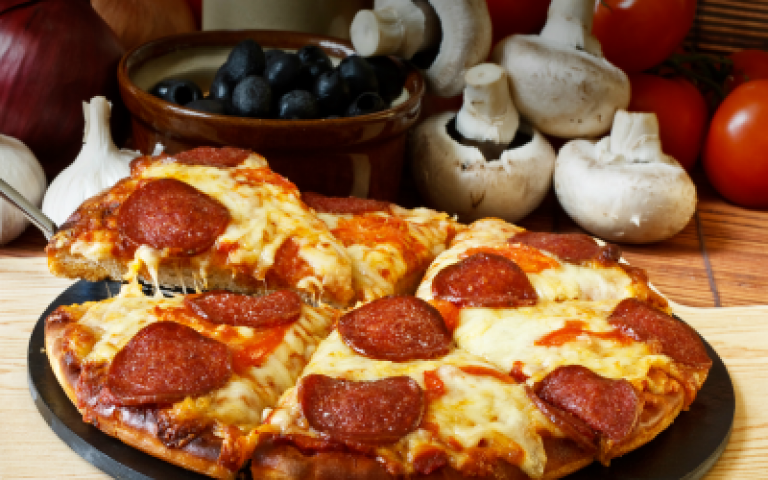 Pizza pronta calabresa - Massas Bella Venezia foto